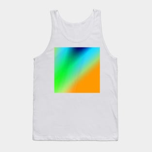 green yellow orange abstract texture pattern background Tank Top